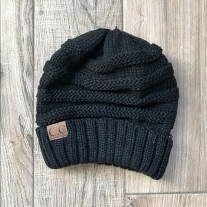 CC Beanie hat black new